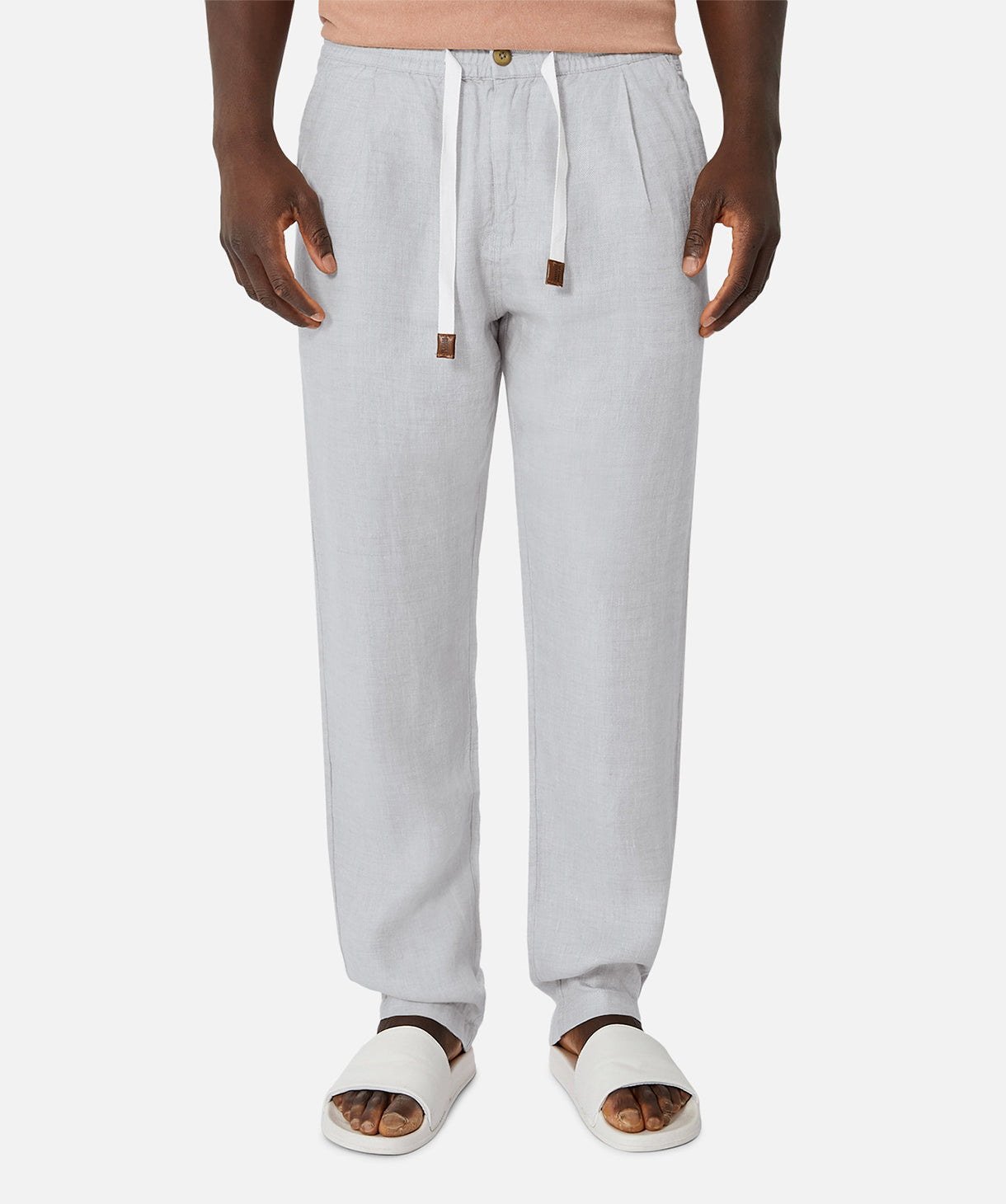 Shop The Capri Linen Pant in Ash  Industrie Clothing – Industrie