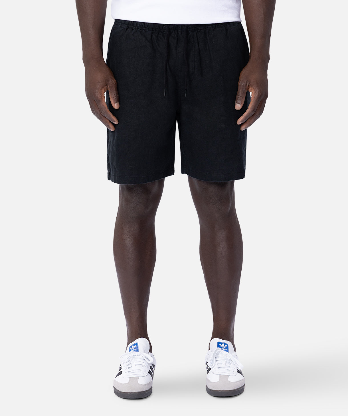 The Marina Linen Short - Black – Industrie Clothing Pty Ltd