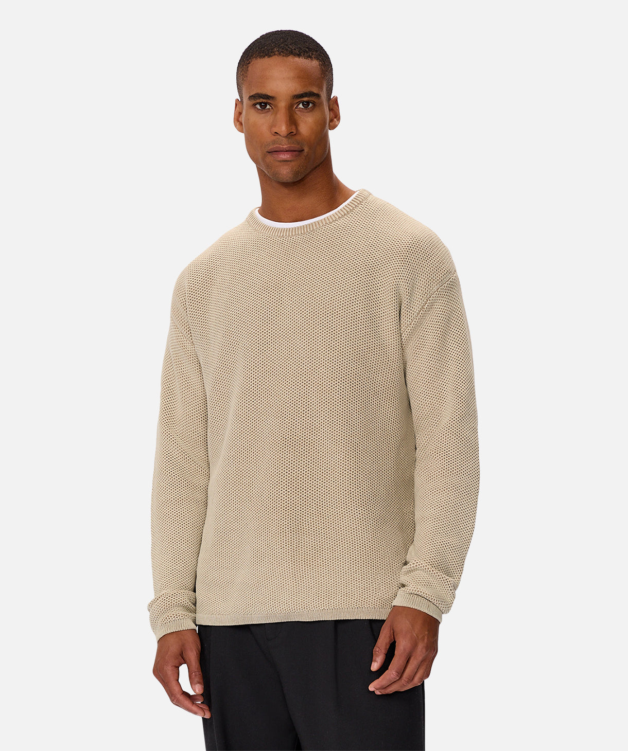 The Washed Culver Knit - Oak Acid – Industrie Clothing Pty Ltd