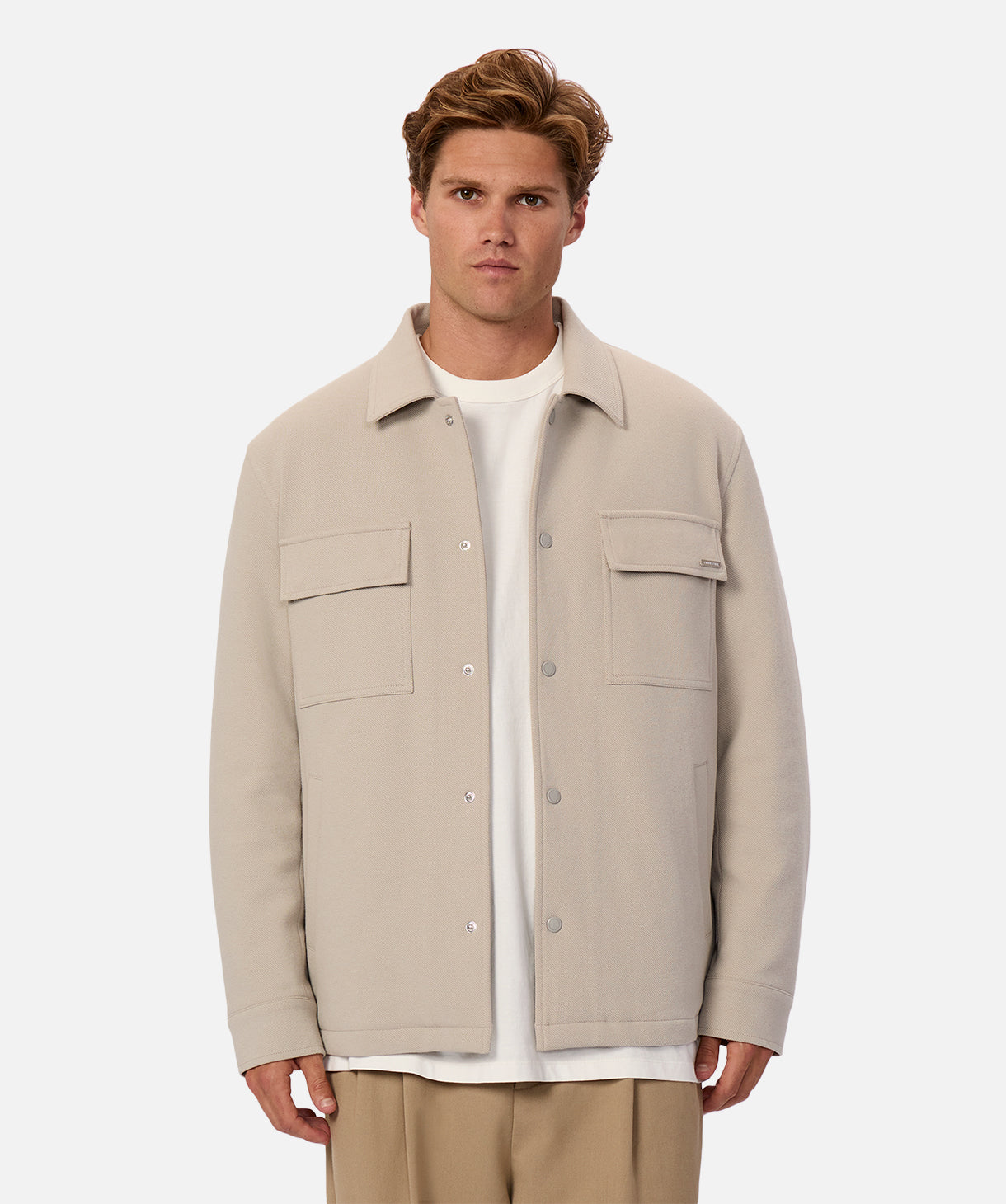 The Westport Jacket - Light Taupe – Industrie Clothing Pty Ltd