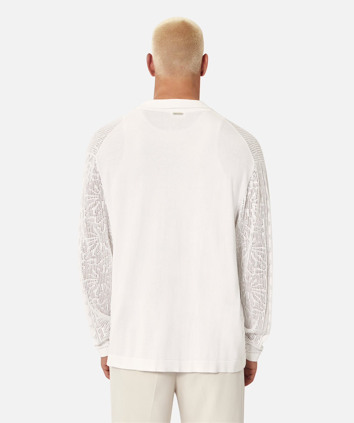 The Venezia Ls Polo - Chalk