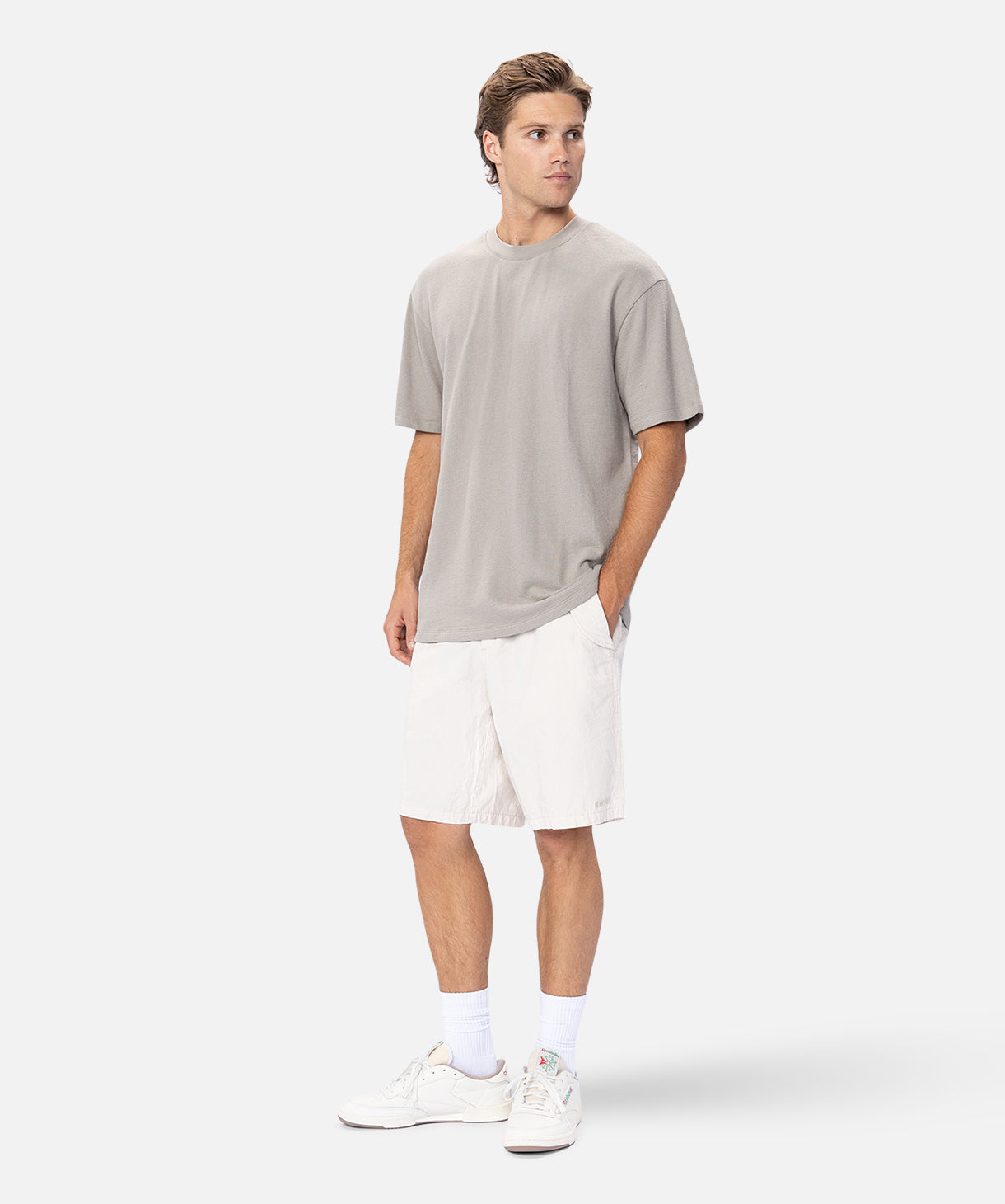 The Henderson Boucle Tee - Rhino