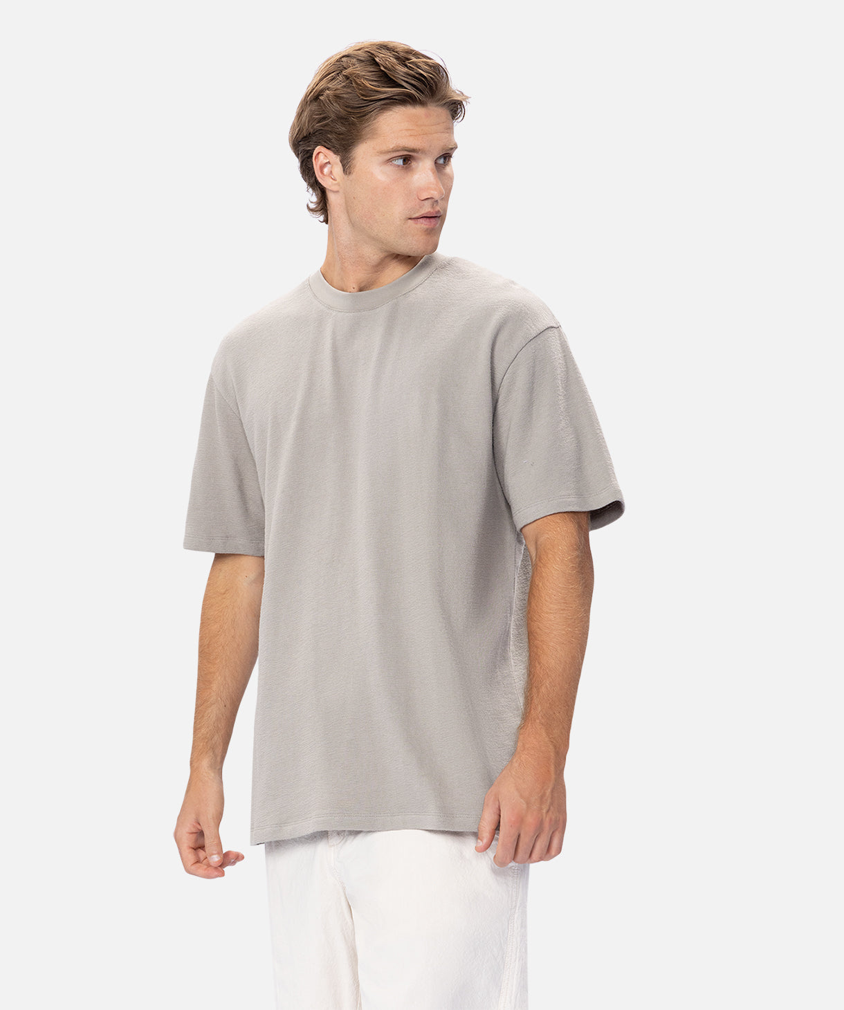 The Henderson Boucle Tee - Rhino