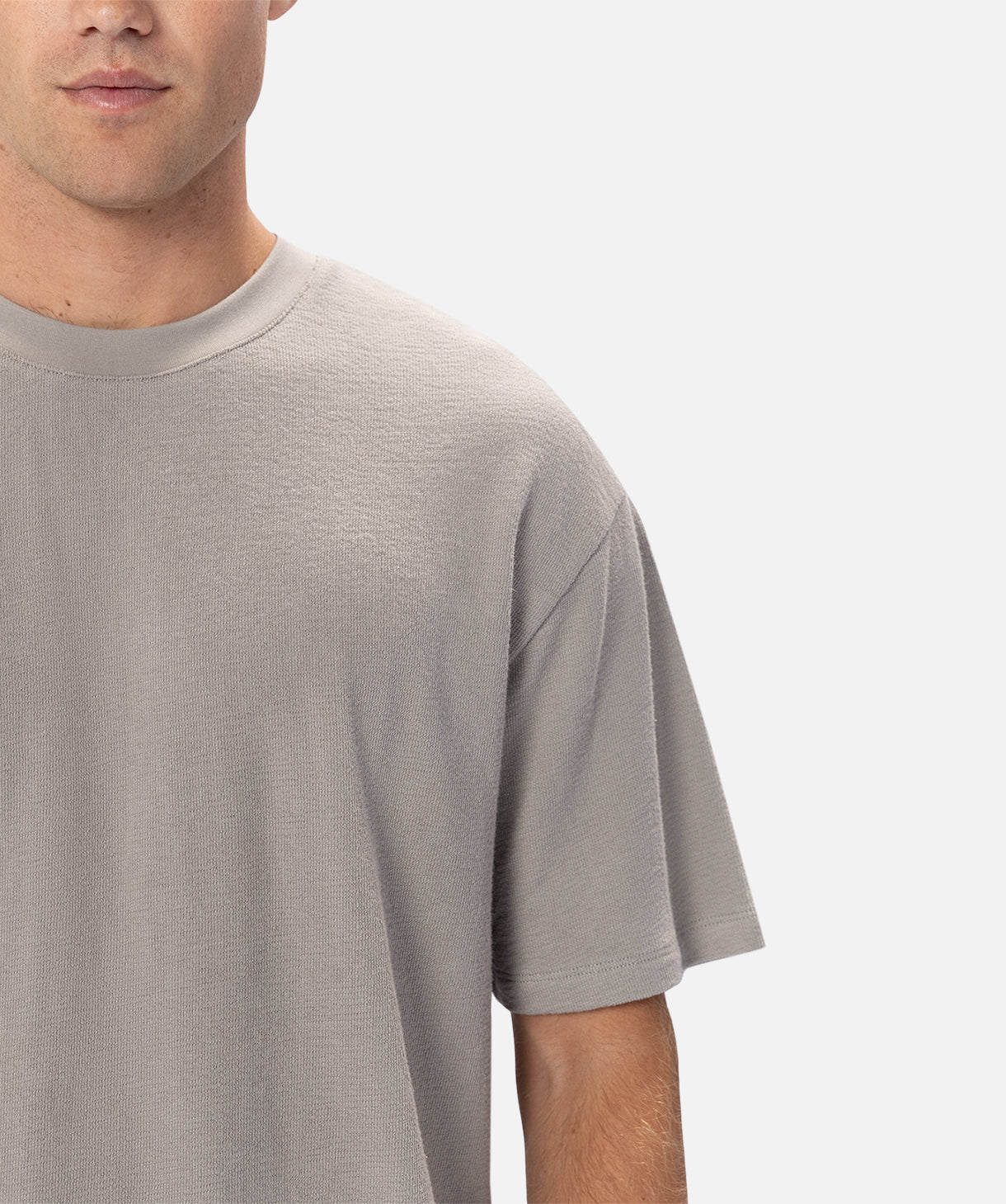 The Henderson Boucle Tee - Rhino
