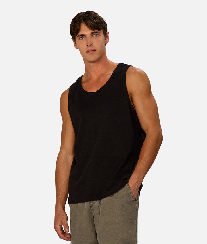 The Marlon Singlet - Black