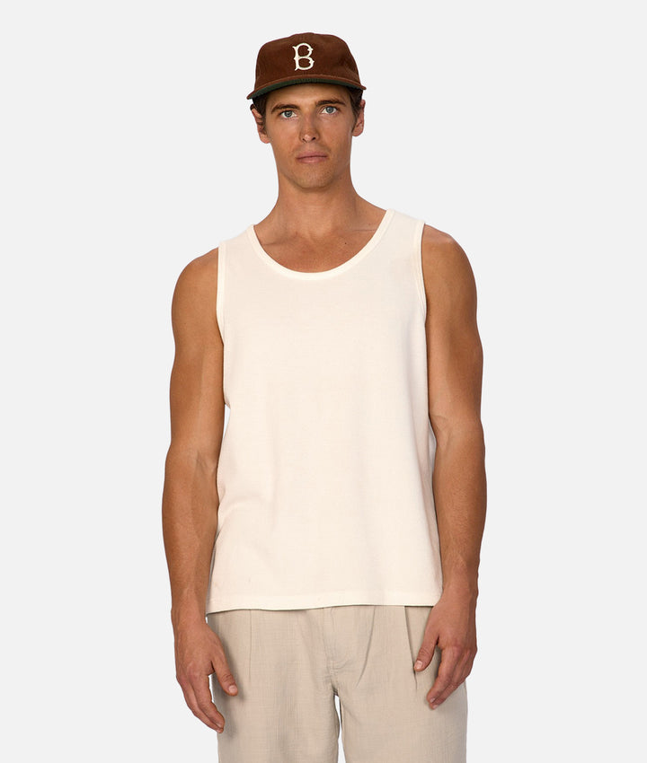 The Marlon Singlet - New Cream 24