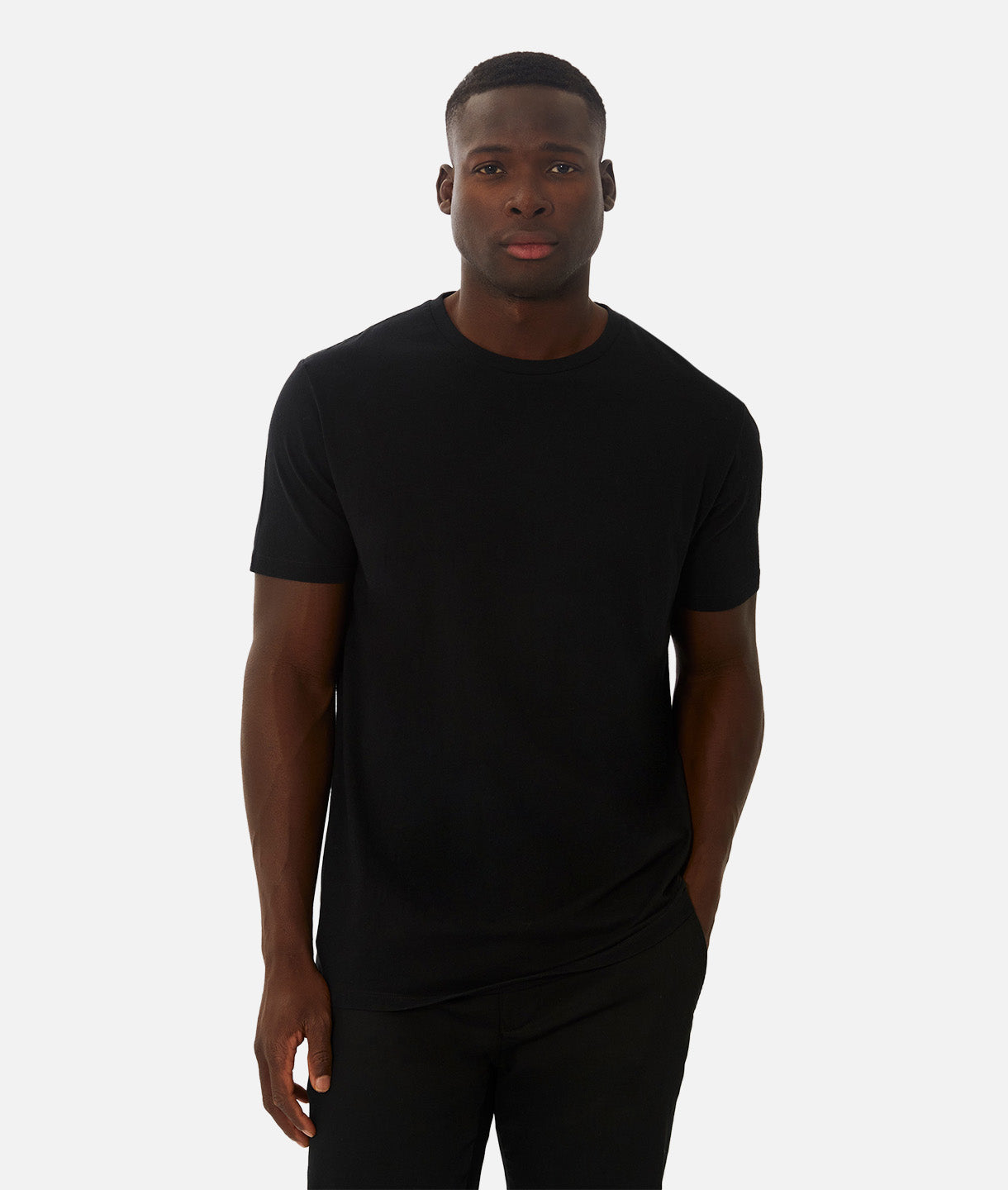 The New Basic Crew Tee - Black – Industrie Clothing Pty Ltd