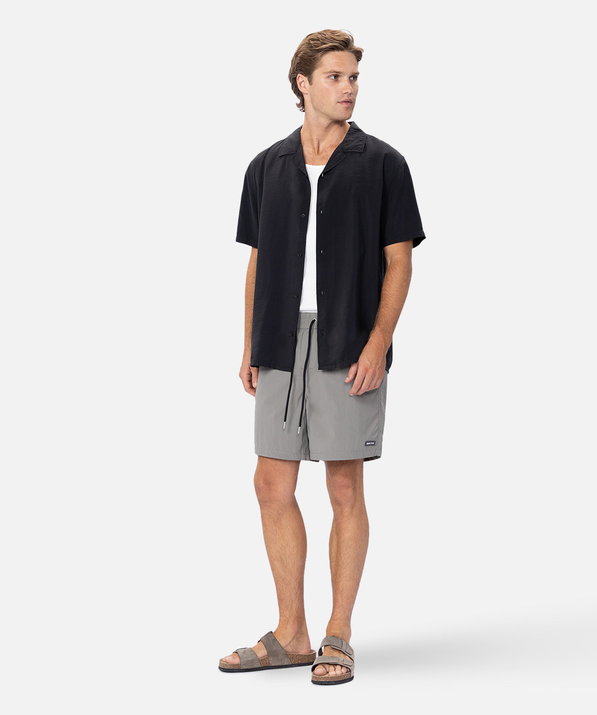 The Santiago S/s Shirt - Black