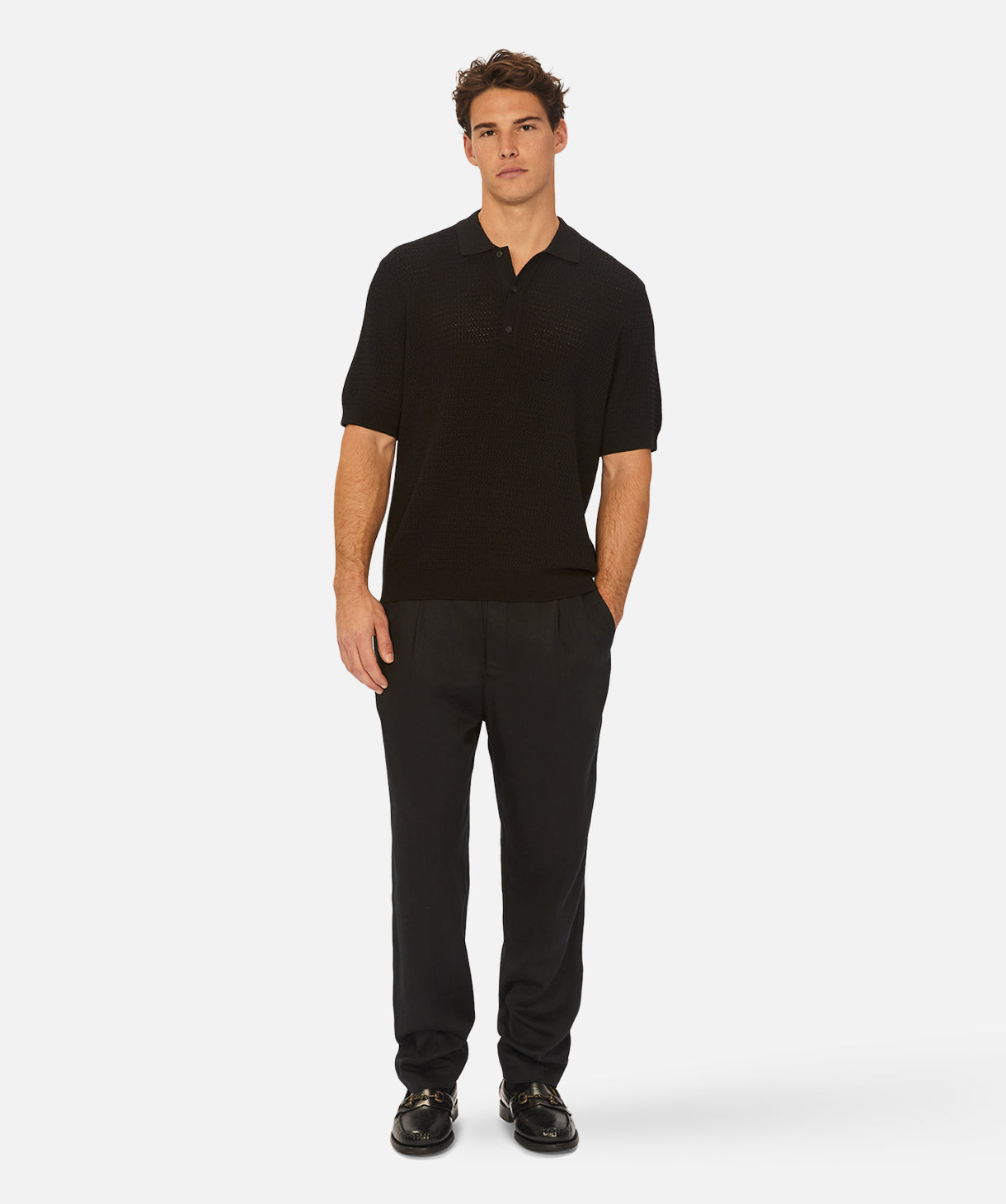 The Sevona Polo - Black