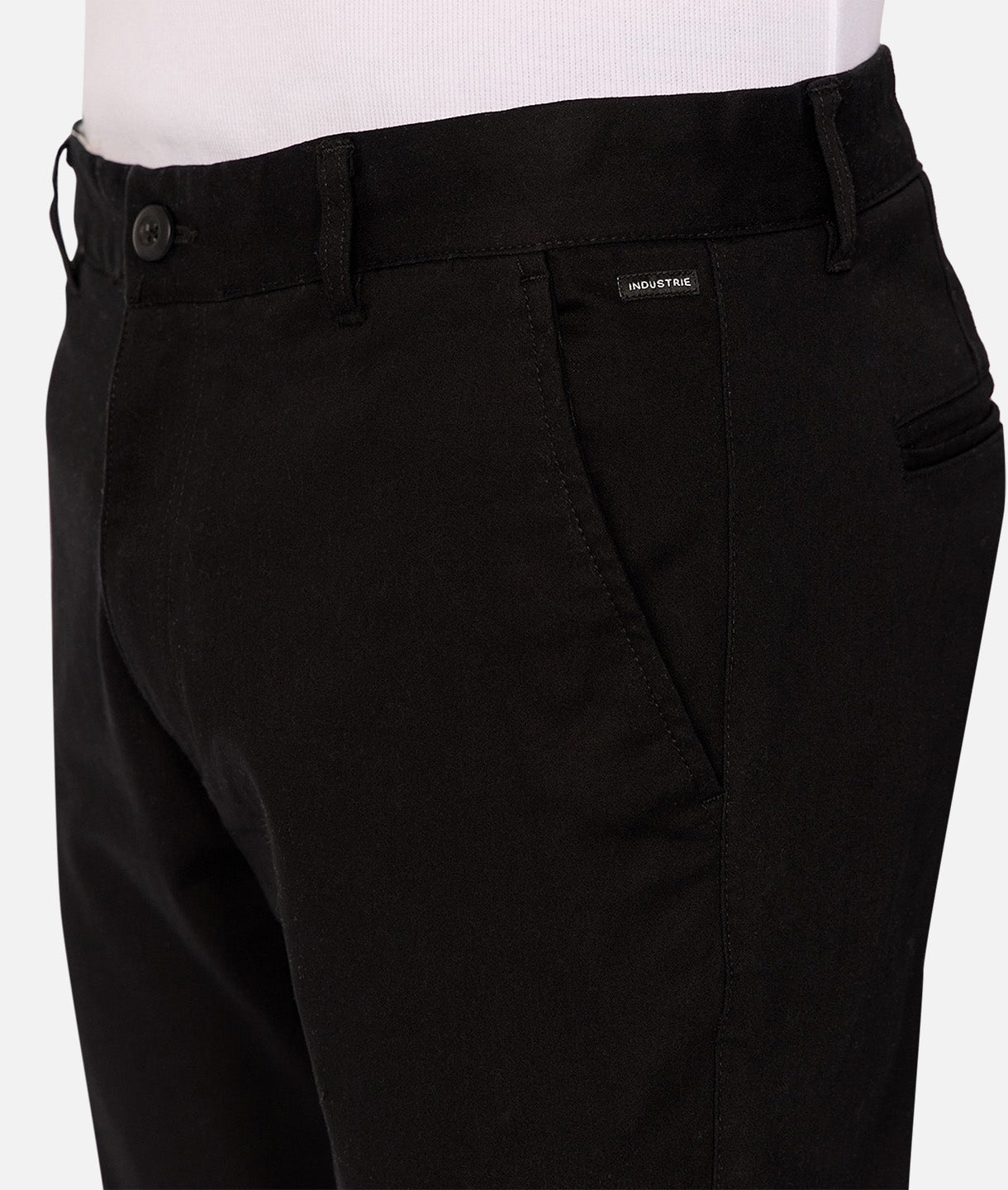 The Slim Comfort Chino - Black