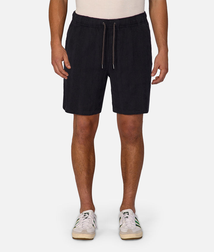 The Washed Salamanca Short - Dark Navy