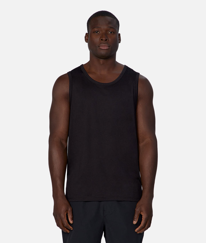 The Powell Tech Singlet - Black