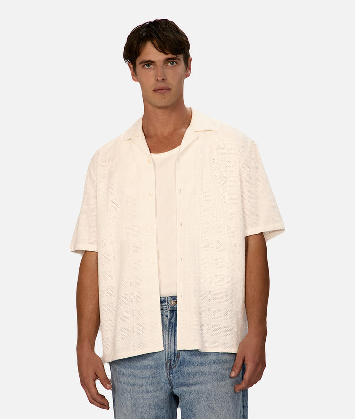 The Venty S/s Shirt - Off White