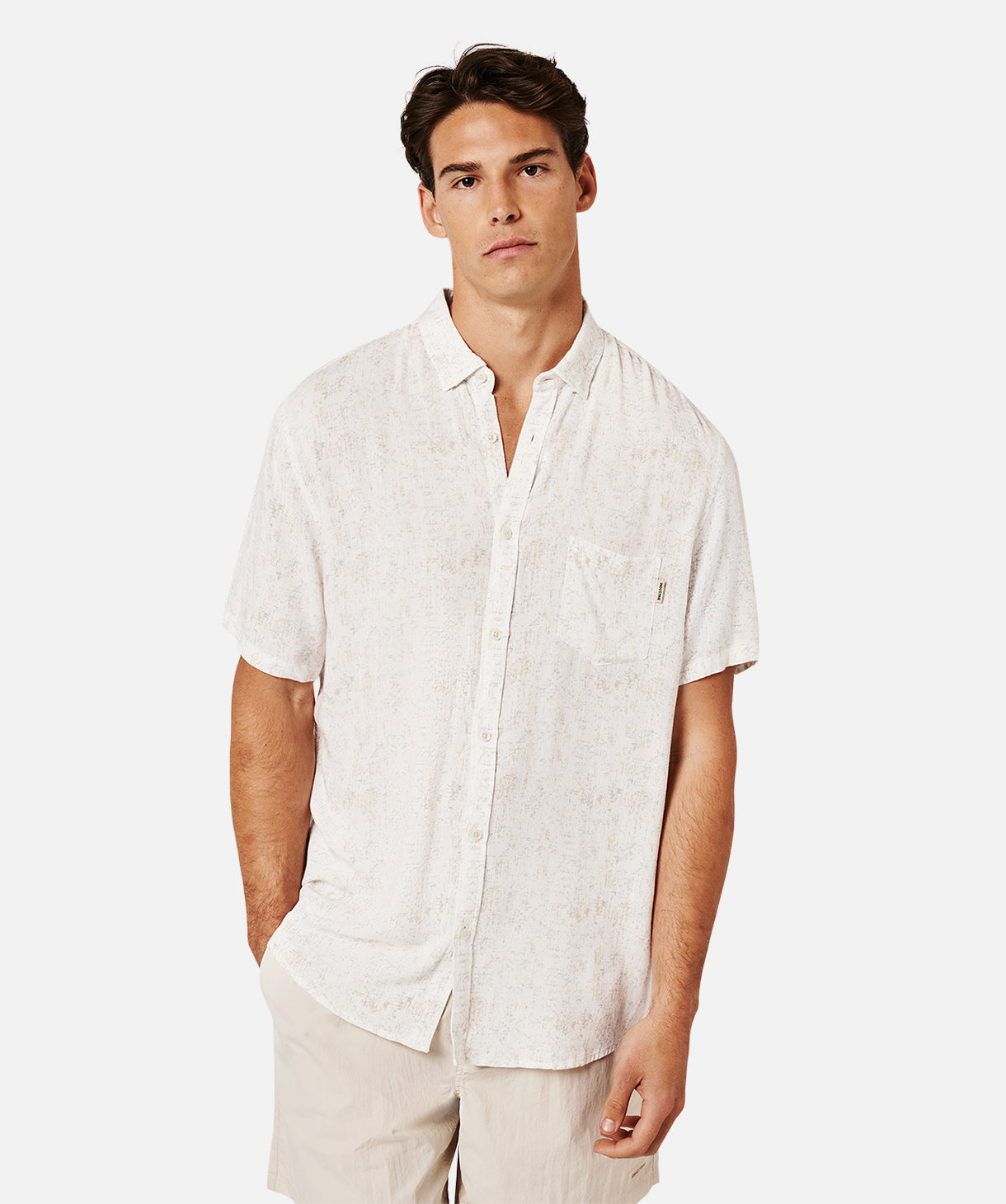 The Florencia S/s Shirt - Sage Combo – Industrie Clothing Pty Ltd