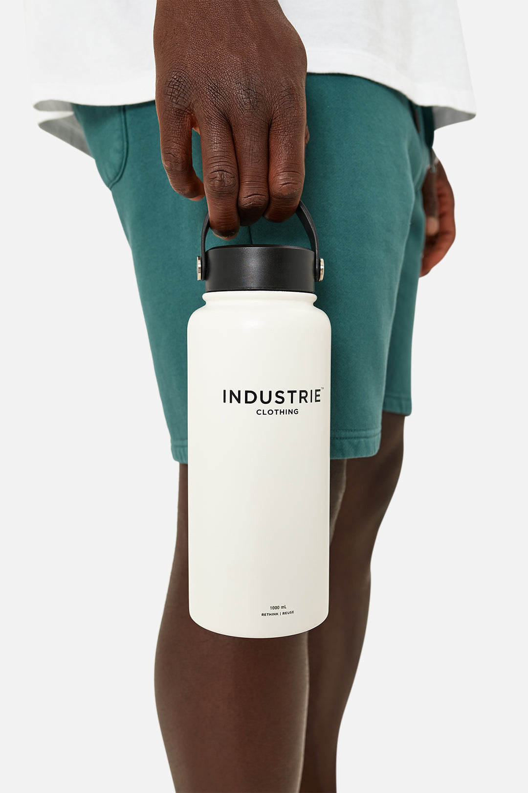 Stay Hydrated Water Bottle - Beige – Industrie Clothing Pty Ltd