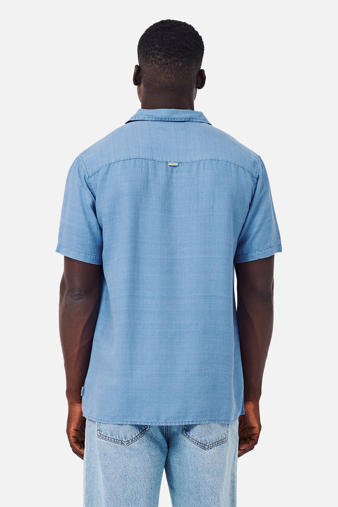 The La Vista S/s Shirt - Indigo