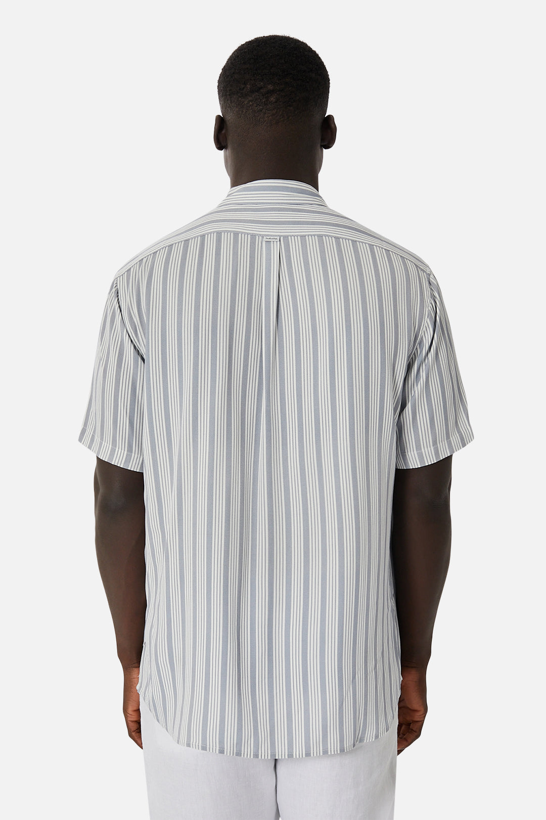 The De Soto Ss Shirt - Blue/White